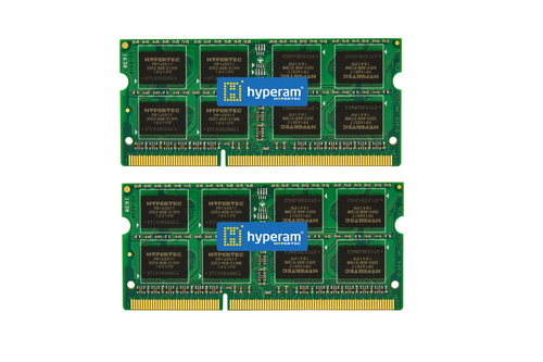 Hypertec HYSK31625688GB-LV memory module 8 GB 2 x 4 GB DDR3L 204-pin SO-DIMM