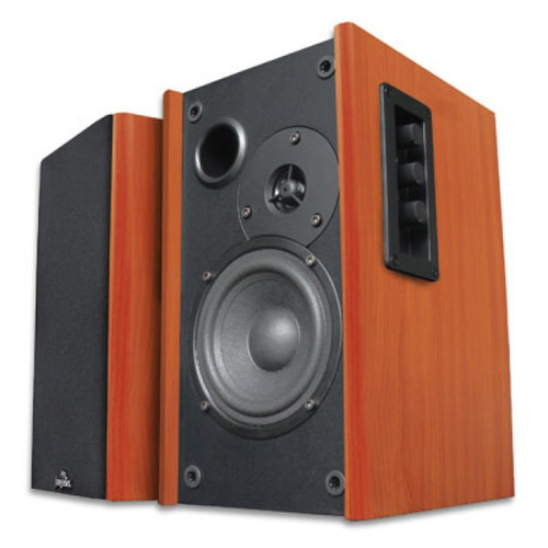 Techly AF-51 2-way Black, Wood Wired 36 W