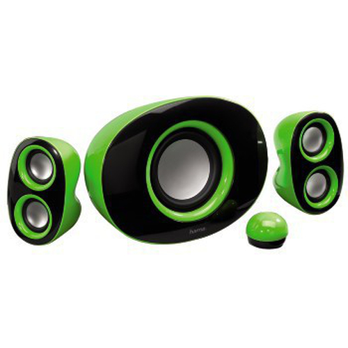 Hama 00052824 speaker set 18 W PC 2.1 channels 2-way 6 W