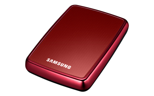 Samsung S Series S2 Portable 320GB external hard drive 5400 RPM 2.5″ USB 2.0 Red