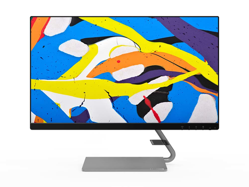 Lenovo Q24i-10 computer monitor 60.5 cm (23.8″) 1920 x 1080 pixels Full HD LCD Grey, Silver