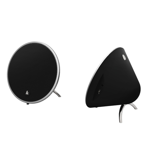Hama Cones Stereo portable speaker Black 10 W