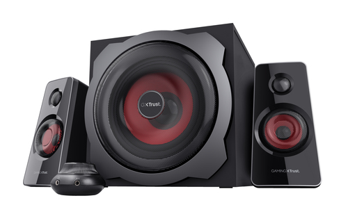 Trust GXT 38 2.1 speaker set 60 W Universal Black 2.1 channels 15 W