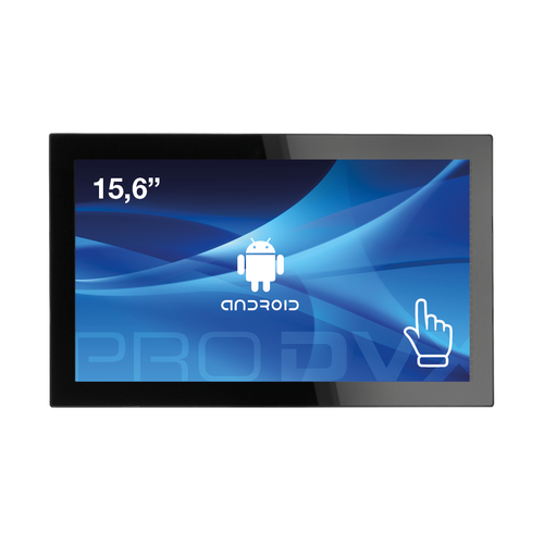 ProDVX APPC-15DS computer monitor 39.6 cm (15.6″) 1366 x 768 pixels LED Touchscreen Black