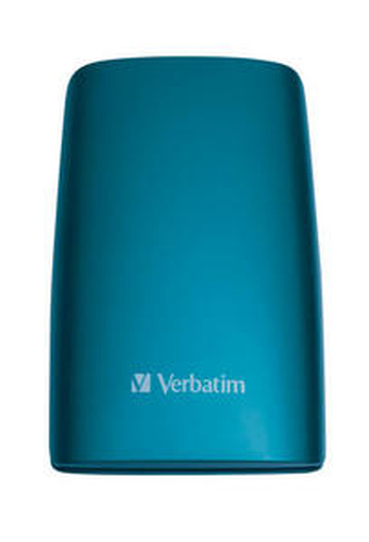 Verbatim 2.5” Portable Hard Drive USB 2.0 Caribbean Blue 500GB external hard drive 5400 RPM 2.5″
