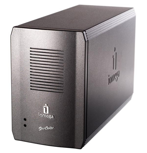 Iomega StorCenter Network Hard Drive 1 TB external hard drive 7200 RPM Black, Grey