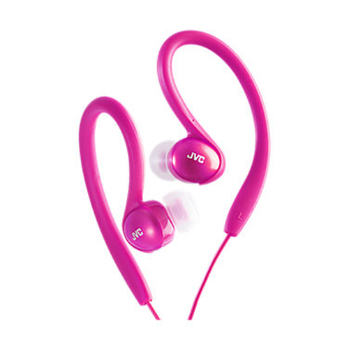 JVC HAEBX5 Headphones Wired Ear-hook Sports Pink
