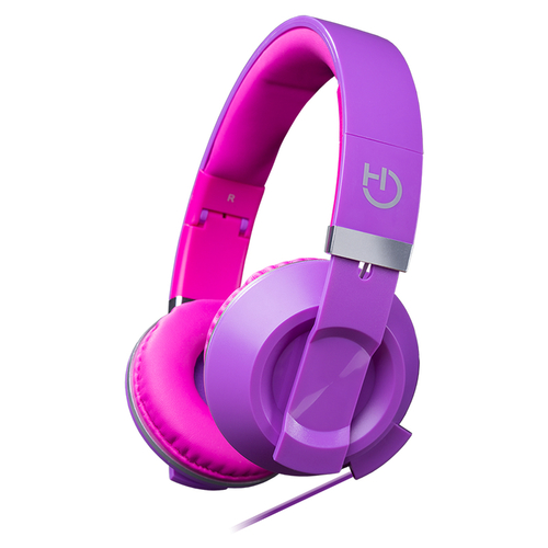 Hiditec COOL KIDS Headset Wired Head-band Calls/Music Pink, Purple