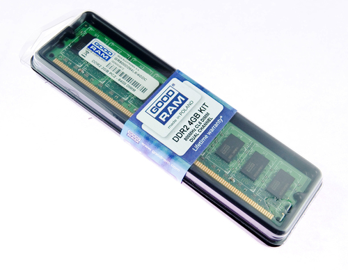 Goodram 4GB DDR2-800 memory module 2 x 2 GB 240-pin DIMM