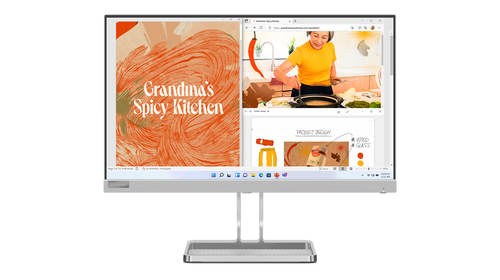 Lenovo L22i-40 computer monitor 54.6 cm (21.5″) 1920 x 1080 pixels Full HD Grey