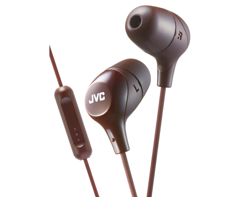 JVC HA-FX38M-T-E Inner ear headphones with remote & microphone