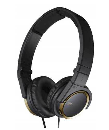 JVC HA-S400 Headphones Wired Head-band Black, Gold