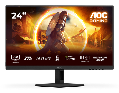 AOC G4 24G4HREAD computer monitor 60.5 cm (23.8″) 1920 x 1080 pixels Black, Red