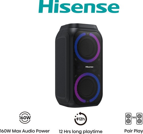 Hisense Party Rocker 160 Party Speaker