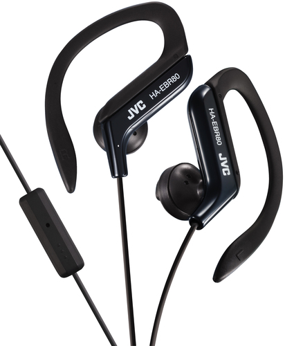 JVC HA-EBR80-B headphones/headset Wired In-ear Black