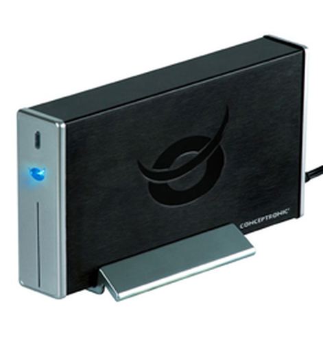 Conceptronic Grab’n’Go 400GB Hard Disk Drive external hard drive 7200 RPM 3.5″ Black