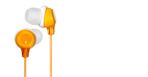 JVC HA-FX22 Headphones Wired Orange