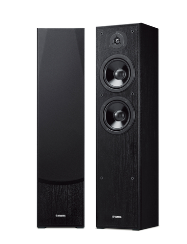 Yamaha NS-F51 2-way Black Wired 8 W