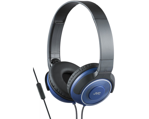 JVC HA-SR225-A-E Lightweight headphones with superior sound with remote and mic