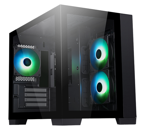 itek DARK CAVE Mini Tower Black