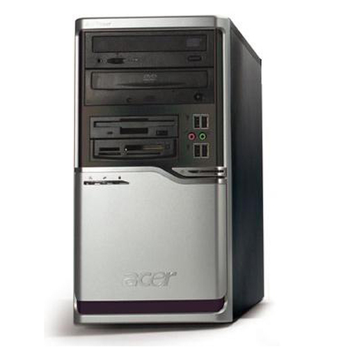 Acer Power AcerPower F6 Intel® Celeron® 0.5 GB DDR2-SDRAM 80 GB Windows XP Professional Tower PC