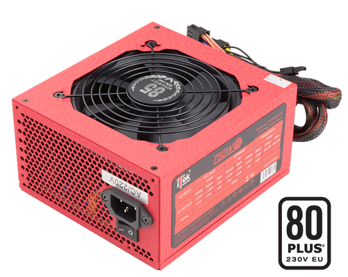 itek Redbox SM power supply unit 750 W 20+4 pin ATX ATX Red