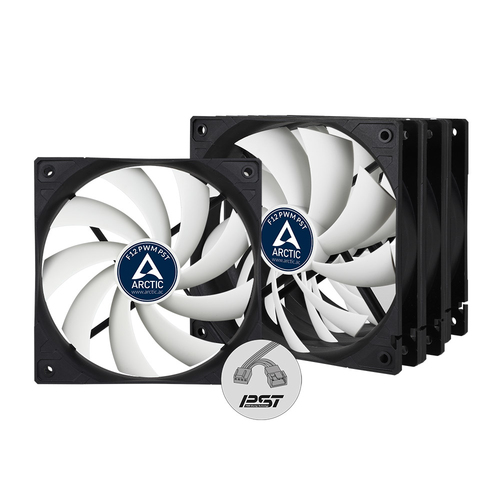 ARCTIC F12 PWM PST 120 mm PWM PST Case Fan Value Pack