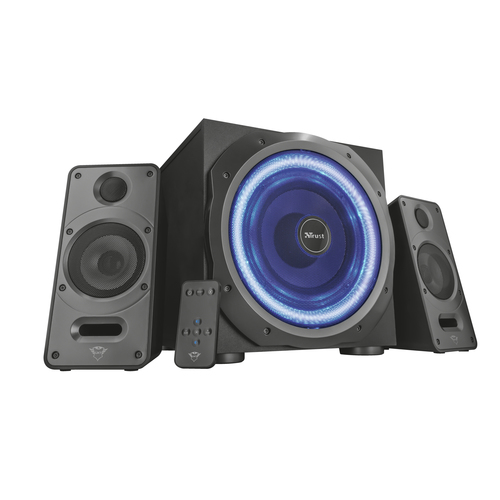 Trust GXT 688 Torro speaker set 60 W Universal Black, Blue 2.1 channels 12 W
