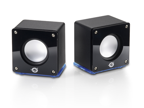 Conceptronic Portable Stereo Tube Speakers