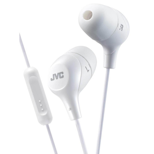 JVC HA-FX38M-W headphones/headset Wired In-ear Calls/Music/Sport/Everyday White