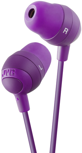 JVC Marshmallow Headphones Wired In-ear Music Violet