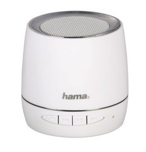 Hama 00124485 portable/party speaker Mono portable speaker White 3 W