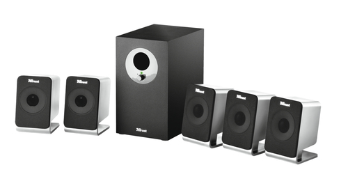 Trust SoundForce 5.1 speaker set 40 W PC Black 5.1 channels