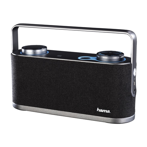 Hama Soundchest Stereo portable speaker Black, Grey 24 W