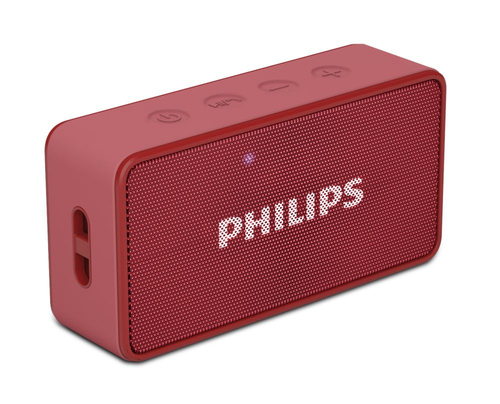Philips BT64R/94 portable/party speaker Stereo portable speaker Red 3 W