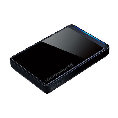 Buffalo MiniStation Stealth external hard drive 500 GB Black