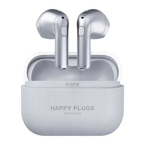 Happy Plugs Hope Headset True Wireless Stereo (TWS) In-ear Calls/Music Bluetooth Silver