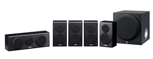 Yamaha NS-PB150 speaker set PC Black 5.1 channels 2-way 240 W