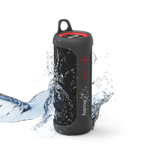 Hama Soundcup-D Stereo portable speaker Black 20 W
