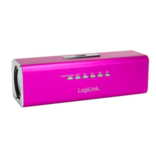 LogiLink DiscoLady Soundbox Pink