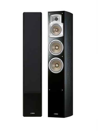 Yamaha NS-F350 3-way Black Wired