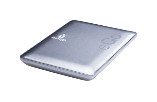 Iomega eGo ™, 500GB external hard drive 5400 RPM USB 2.0 Silver