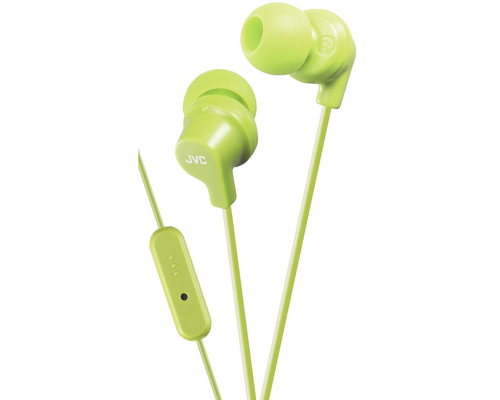 JVC HA-FR15-G-E Colourful inner ear headphones with remote & mic