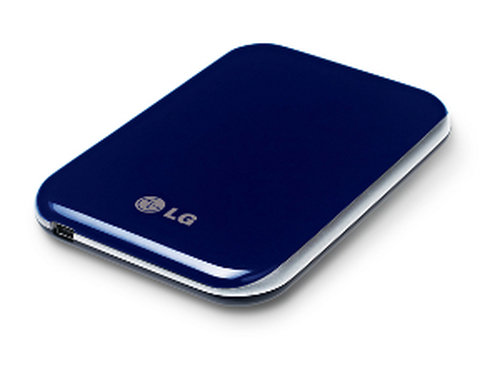 LG HXD5S1TGBW external hard drive 1 TB 5400 RPM Blue