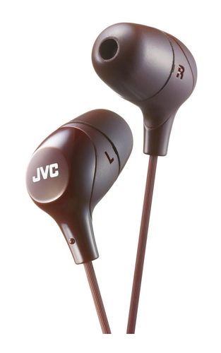JVC HA-FX38T Headphones Wired In-ear Brown