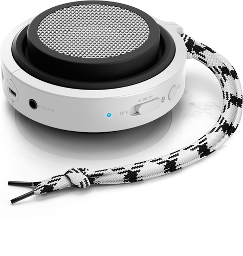 Philips BT2000B/93 portable/party speaker Mono portable speaker Black, White 2 W