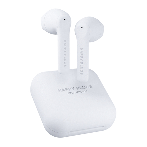 Happy Plugs AIR 1 GO Headset True Wireless Stereo (TWS) In-ear Calls/Music Bluetooth White