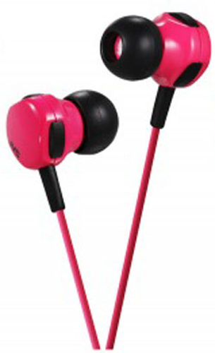 JVC HA-FX16-PB-E headphones/headset Wired In-ear Black, Pink