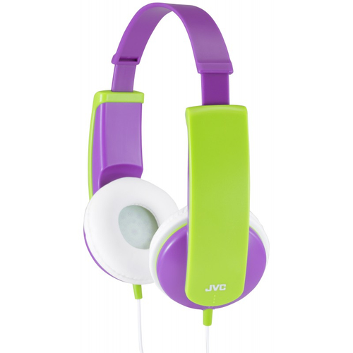 JVC HA-KD5 Headphones Wired Head-band Music Green, Violet