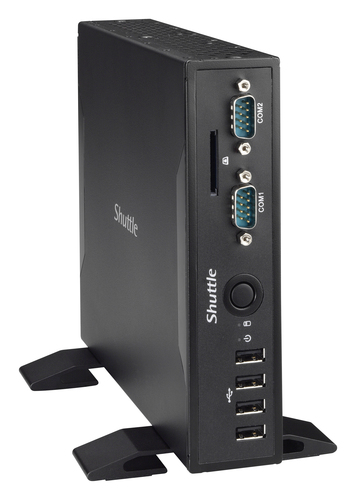 Shuttle DS57U7 PC/workstation barebone Nettop Black i7-5500U BGA 1168 2.4 GHz